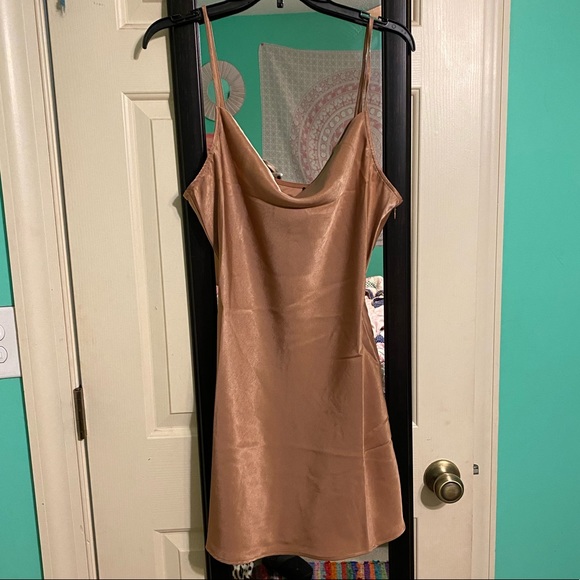 Forever 21 Dresses & Skirts - Satin Cowl Neck Dress